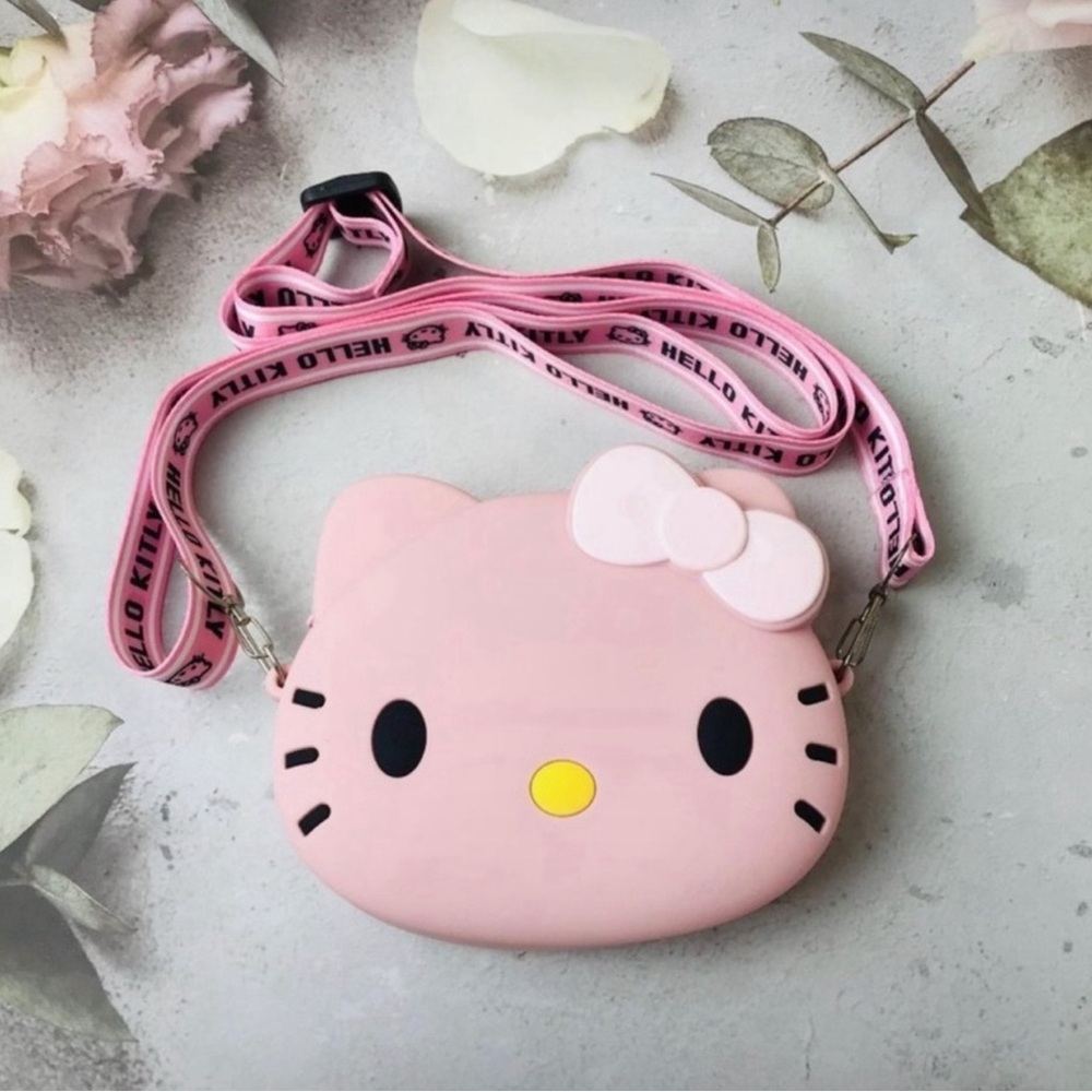 NEW Mini Silicone Hello Kitty Crossbody